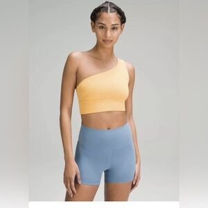 NWT; Lululemon Align Asymmetrical Bra *Light Support Mango Dream🔥